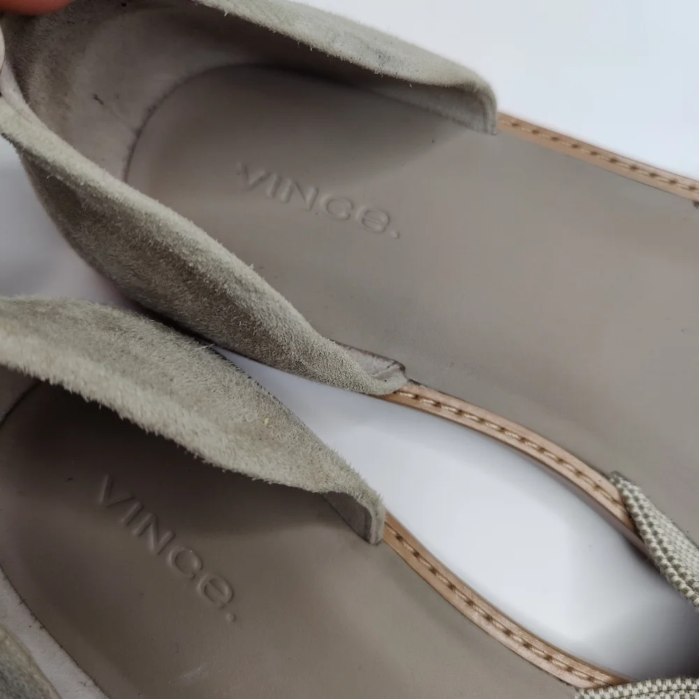VINCE Idara Twisted D’Orsay Flat Sandals